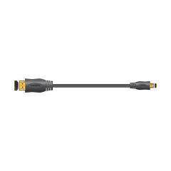 HDMI High Speed with Ethernet Plug to Micro Lead
