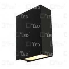 ALL LED Column AWL04/BK 6W IP65 LED Decorative Wall Light, Anthracite Black