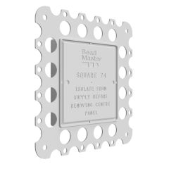 Beadmaster BMS74-10 1 Gang Box Cover Pk10