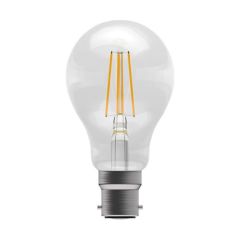BELL 4W LED Filament GLS Lamp BC 2700K 470lm Clear