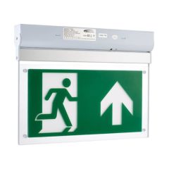 BELL Spectrum LED Surface Exit Sign Blade 3hrM/NM 2.5W c/w Up Legend