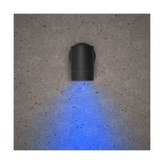 BELL Astro GU10 Fixed Single Wall Light IP54 Black