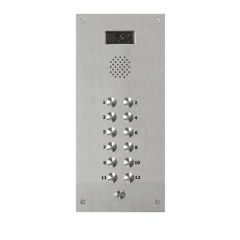 Bell BFP12 12 Button Flush Color Video Vandal Resistant Panel