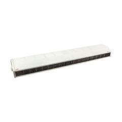 BN Thermic 860 High Level Wall/Overdoor Fan Heater c/w On/Off Switch 6kW 230V 225x1105x108mm White RAL 9010