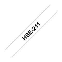 Brother HSE-211 Heat Shrink Tube 5.8mmx1.5m Black/White