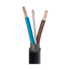 Amokabel FSC252-002 2.5mm 2c&e Black BS8436 100mm Flexishield