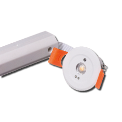 NET LED NET-61-35-64 Buckden 3H Mini Recessed Self Test Emergency Downlight IP20 1.5W 