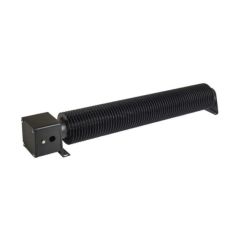 T&S CFT-1501 Tubular Heavy Duty IP65 Heater Floor/Wall Mount 1500W 110V Black Steel