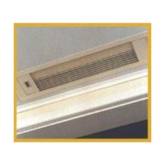 T&S RDH-3000 Over Door Recessed Heater c/w Remote Switch 3000W 230V White
