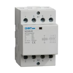 Chint NCH8-4P-40 4P 4NO Modular AC Contactor 40A 230V