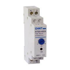 Chint NTE8-480A Electronic 1NO 30-480 Seconds Timer Off Delay