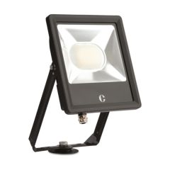 Collingwood FL05BXCS Non PIR Tilt-Twist-Turn Bracket Colour Switchable IP65 Floodlight 50W Black Aluminium