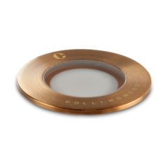 Collingwood GL018CABNW Groundlight Small Marker NW LED IP68 120Deg Beam Angle 0.5W Antique Brass