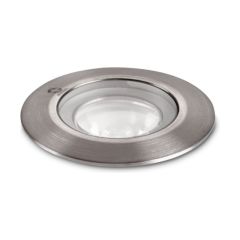 Collingwood GL019STKBLUE Groundlight Mini Blue LED Threaded Kit IP68 12Deg Beam Angle 1W 10lm Stainless Steel 316