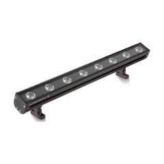 Collingwood LEDLINE400WW45 Wall Light Bar 3000K LED IP65 45Deg Beam Angle 16W 750lm Anodised Aluminium