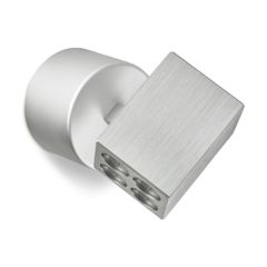 Collingwood MC040NW Wall Light Cube 4000K LED IP65 110Deg Beam Angle 5W 312lm Anodised Aluminium