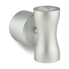 Collingwood WL070RGBW Wall Light Up/Down RGBW LED IP65 38Deg 24W Silver Anodised Aluminium