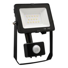 Red Arrow CMT10PIR-40 Comet LED 4000K c/w PIR IP65 Floodlight 10W 1000lm Black