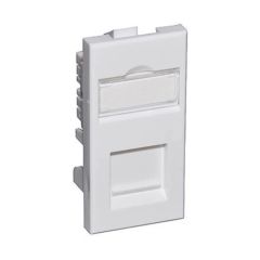 Connectix 008-000-001-20 Cat6 UTP RJ45 Module (Euromod Size) White