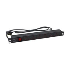 Connectix RR-P1-6 6 Gang Horizontal PDUs For Wall Mount Cabinets