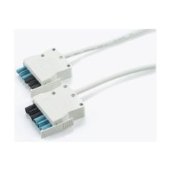 CP Electronics 6P 3 Core Extender Lead Black/Blue 8M White Plug