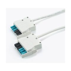 CP Electronics 6P 5 Core Extender Lead Black/Blue 3M White Plug