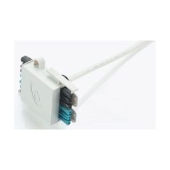 CP Electronics 6P 6 Core Tee Black/Blue Coding 1M White