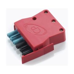 CP Electronics 6P Luminaire Male Plug Black/Blue Red Plug