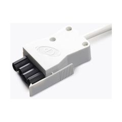 CP Electronics VITM4 4P 3 Core Luminaire Lead 1.5mm 5M White Plug