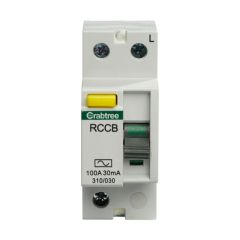 Crabtree Starbreaker 100A 30mA Main Incomer RCCB DP Class AC **Only 3 at this price!