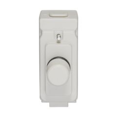 Crabtree Rockergrid 1 Gang 2 Way Dimmer Grid Module 400W White