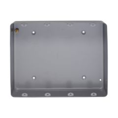 Crabtree Rockergrid 24 Gang Box Birch Grey 133x194x40mm c/w Knockouts