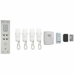 Bell CS109-4/VR 4 Way Flush Audio Entry Kit With Vr Panel And Keypad