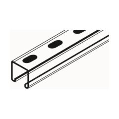 Channel Slotted 41x41x2.5mmx3m Pre-Galvanised