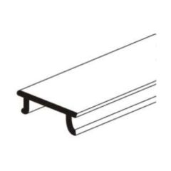 Channel PVC Lid 41x41mmx3m