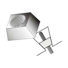 Channel M10 Wedge Nut BZP Pack=100