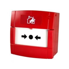 C-TEC BF370RF KAC Fire Crack Glass Flush Call Point 470 Ohm Red
