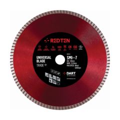 DART DB00120 Red Ten Diamond SMI-7 Multipurpose Saw Blade 115mm Dia 22 Bore Red