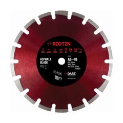 DART DB00610 Red Ten Diamond AS-10 Asphalt Saw Blade 300x20mm Red
