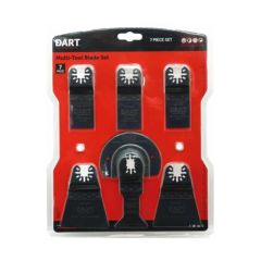 DART DMT7MK Multi Tool Blade Set Pack=7 (BiMetal, Japanese, Fine Tooth, HSS Segment)