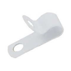 Deligo 9mm+ Pyro Cable Clip LSF White Pack=50