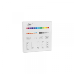 GAP T-4ZWALL-DMX RGBCCT DMX & RF 4 Zone Controller 240V