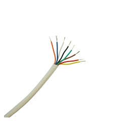 8 Core TCCA Type 3 Alarm Cable White PVC