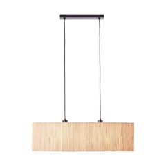 Endon 101692 Longshore 2lt Linear Pendant - Natural