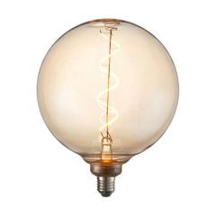 Endon 102620 Spiral E27 LED Lamp 200mm - Amber