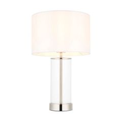 Endon 102674 Lessina Small Table - B.Nickel