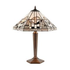Interiors 1900 Tiffany Metropolitan Medium Table Lamp 64263