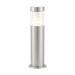 Endon Equinox LED Post Outdoor Light In Marine Grade Brushed Stainless Steel Height: 500mm