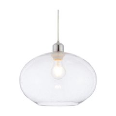 Endon Dimitri Non Electric Shade With Clear Glass Bubbles