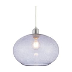 Endon Dimitri Non Electric Shade With Grey Glass Bubbles